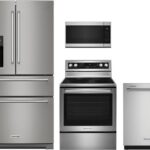 KitchenAid® 4 Piece Stainless Steel Kitchen Package