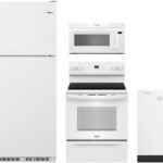 Whirlpool® 4 Piece White Kitchen Package