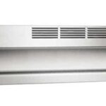 24" Range Hood, Non-ducted, 2-Speed Rocker, Light