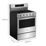 30-Inch Wide Gas Range With Grill Mode - 5.0 cu. ft. - Image 5
