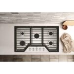 36-inch Gas Cooktop with 5 Burners and EZ-2-Lift™ Hinged Cast-Iron Grates - Image 2