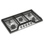 36-inch Gas Cooktop with 5 Burners and EZ-2-Lift™ Hinged Cast-Iron Grates - Image 3