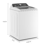 4.7-4.8 Cu. Ft. Top Load Washer with 2 in 1 Removable Agitator - Image 5
