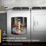 4.7-4.8 Cu. Ft. Top Load Washer with 2 in 1 Removable Agitator - Image 6